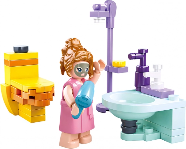 Sluban Girls Dream bagno set di costruzione