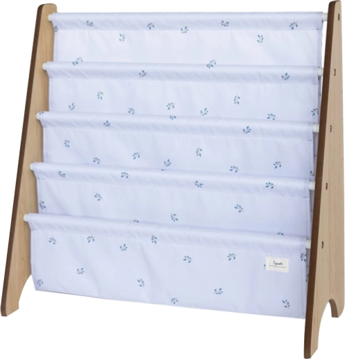 3 Sprouts porta libri recycled blueberry/mist