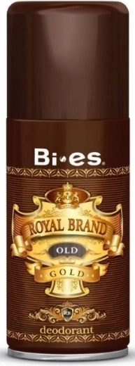 BI-ES Royal Brand Gold deodorante spray da uomo 150 ml