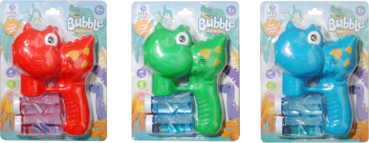 Pistola per bolle dinosauro