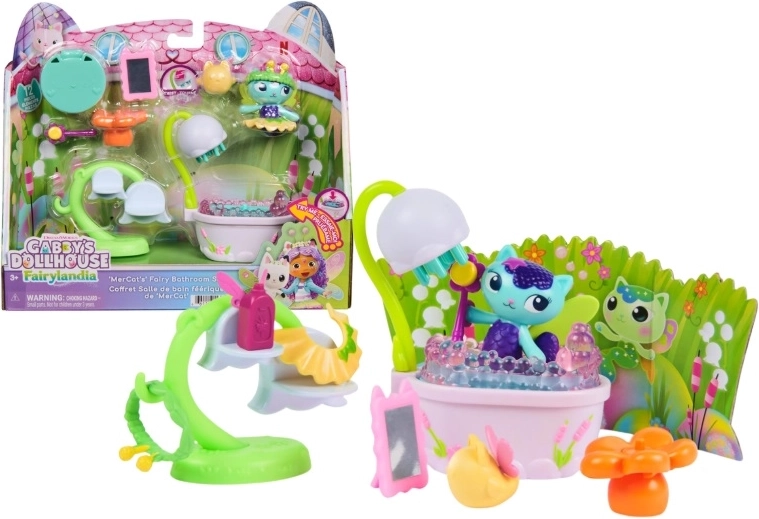 Spin Master Gabby’s Dollhouse – Bagno di Wróżkolandia della gattina marina