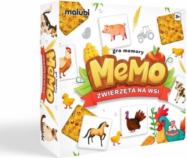 Gioco di memoria Animali della fattoria