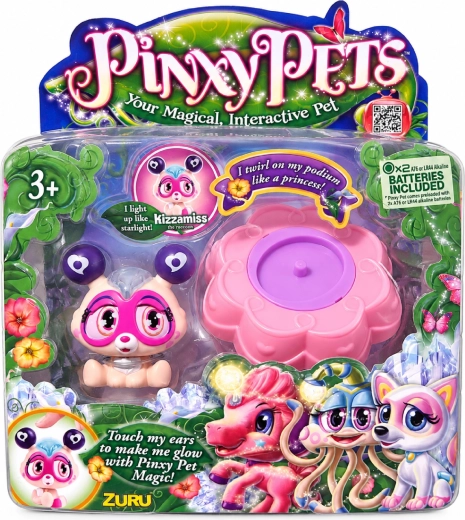 Animaletto interattivo Pinxy Pets Kizzamiss, procione con base magica