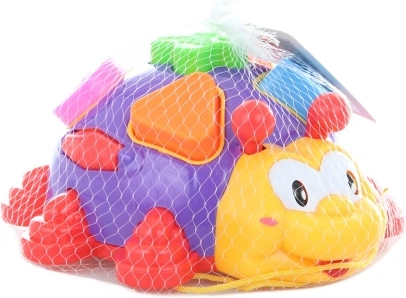 Inserto in legno Coccinella per bambini dai 18 mesi