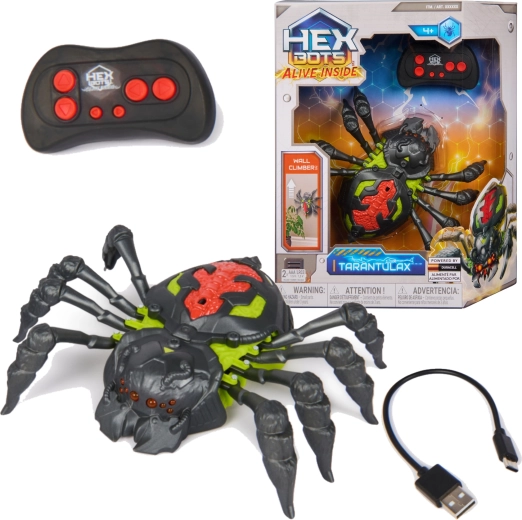 Hex Bots Wall Crawler Spideroid – ragno robotico telecomandato che si arrampica sui muri