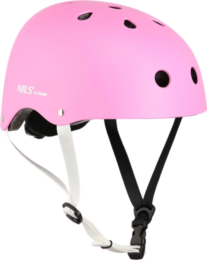 Casco freestyle Nils Extreme rosa – XS (48-52 cm)