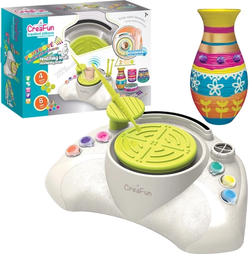 CreaFun tornio da ceramica con sensore per bambini