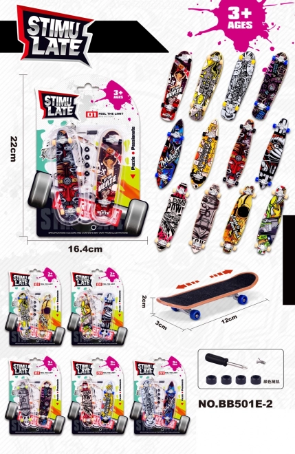 Set di due fingerboard