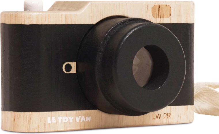 Le Toy Van Fotocamera retrò in legno con caleidoscopio