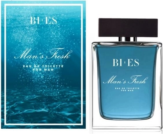 Acqua di Colonia da uomo BI-ES Man's Fresh 90 ml tester