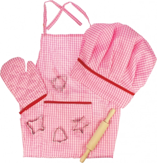 Bigjigs Toys set da cucina per bambini rosa