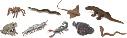 Set di personaggi Animali velenosi di Safari Ltd.