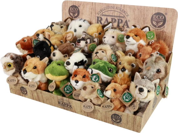 Espositore di peluche animali del bosco ECO‑FRIENDLY RAPPA