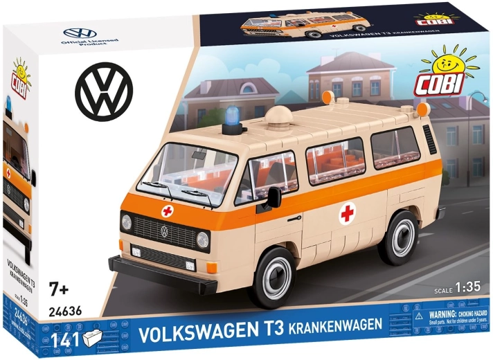Cobi Volkswagen T3 ambulanza 1:35 (141 pezzi) - 1 pezzo