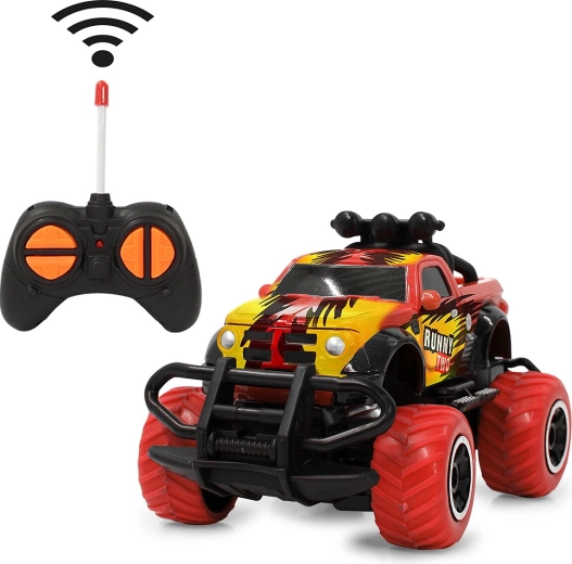 Jamara Runny Two RC monster truck 1:43 rosso 40 MHz
