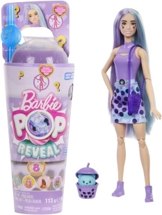 Barbie Pop Reveal Bubble Tea bambola – latte taro