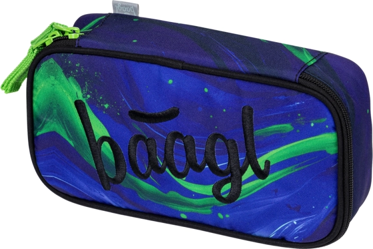 Baagl astuccio scolastico etui Football Champion in materiale riciclato