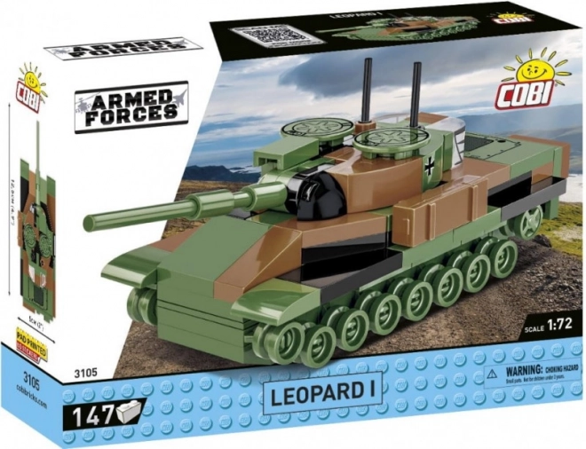 Set di costruzione carro LEOPARD I 1:72 – 147 pezzi