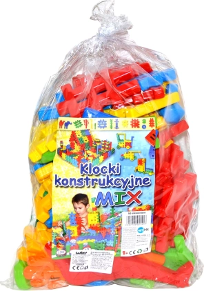 Set di costruzioni in plastica 60 pezzi Czako Mix