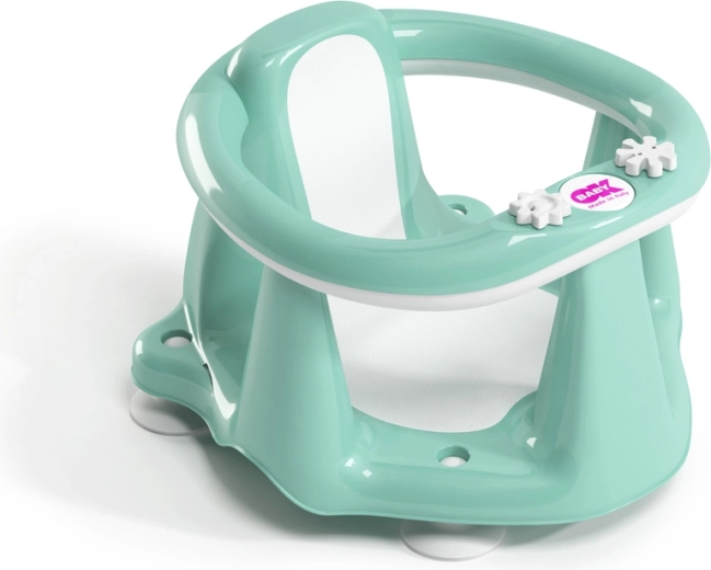 Ok Baby Flipper Evolution seggiolino da bagno antiscivolo con ventose 6–15 mesi sky blue