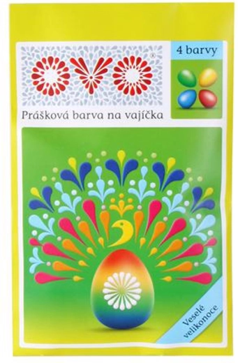 Coloranti in polvere per uova di Pasqua – 4 colori