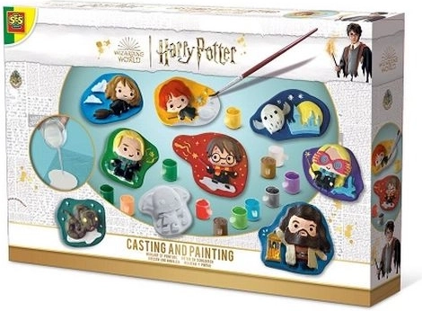 SES Creative Harry Potter set per colare e dipingere statuine in gesso