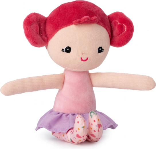 Borsetta a forma di cuore con bambola Aline di Lilliputiens