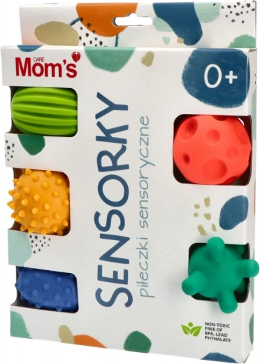 Palline sensoriali pastello SENSORKY – set da 5 pezzi