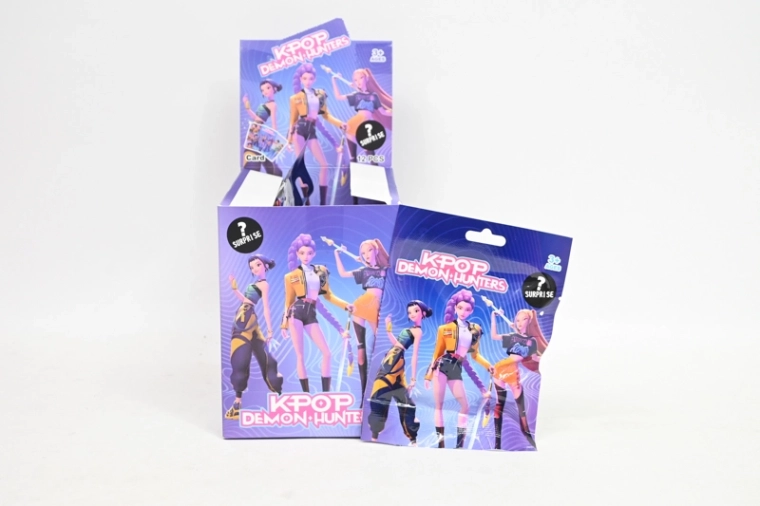 Portachiavi K-pop in blind bag KPop Demon Hunters (12 pz in display)