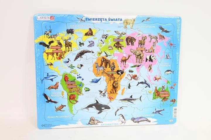 Larsen Animali del mondo – puzzle educativo