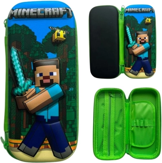 Astuccio scolastico 3D Minecraft