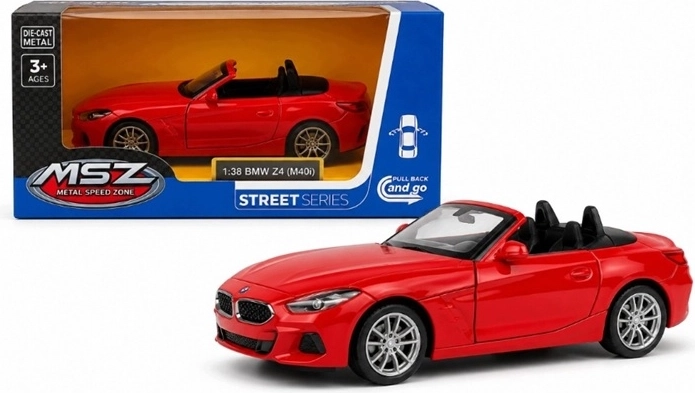 Modello MSZ BMW Z4 M40i con luci e suoni, rosso