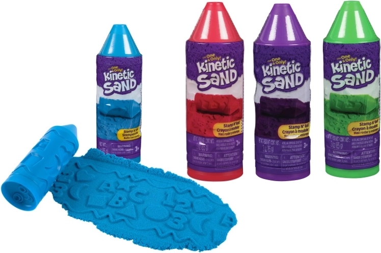 Kinetic Sand timbro a rullo con 4 ruote Spin Master