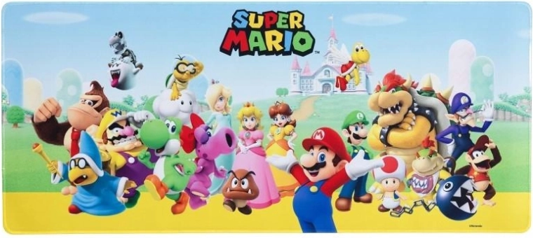 Tappetino da scrivania da gaming Super Mario