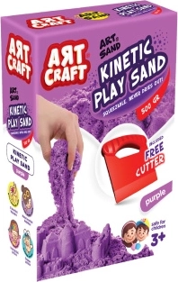 Art Craft sabbia cinetica viola 500 g
