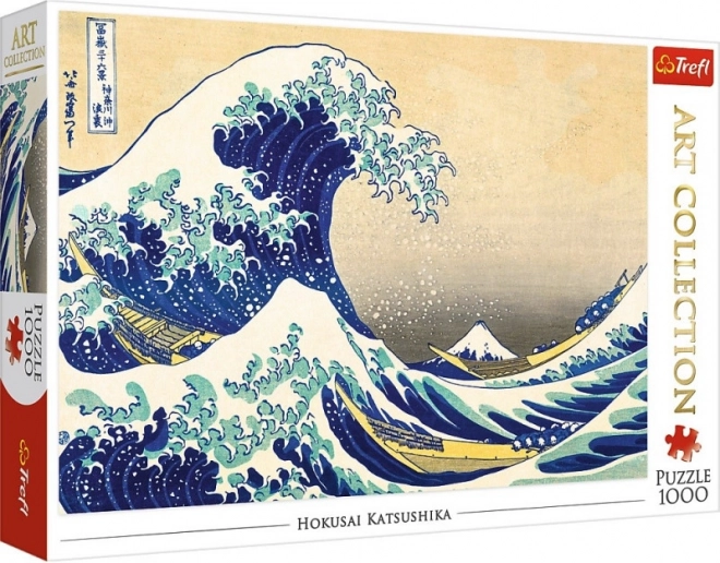 Puzzle 1000 pezzi Collezione d'Arte La Grande Onda di Kanagawa