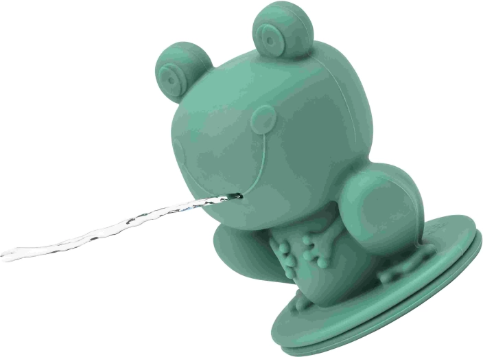 Set di 3 giocattoli da bagno in silicone – ranocchie Lilliputiens