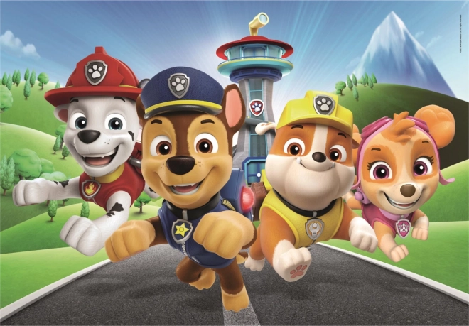 Puzzle 60 pezzi PAW Patrol Super Color
