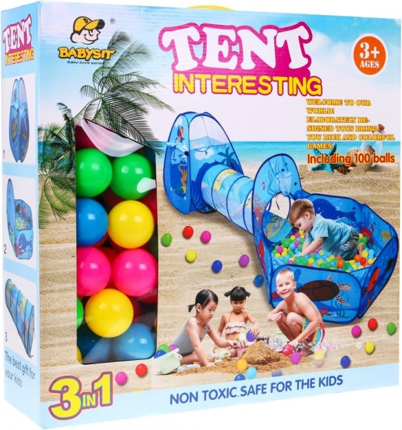 Tenda con palline