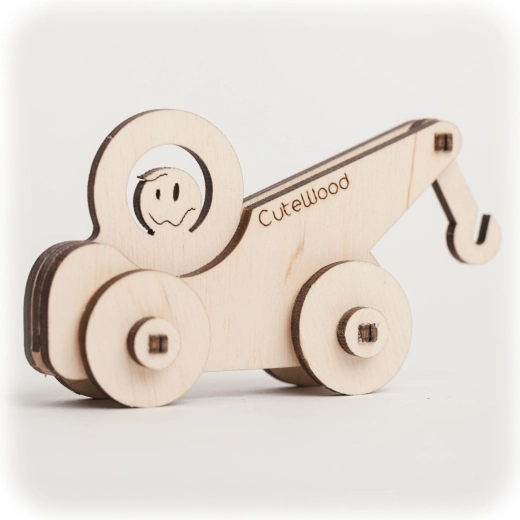 CuteWood puzzle 3D in legno carro attrezzi