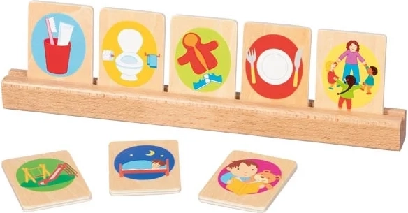 Goki set di carte per la routine quotidiana