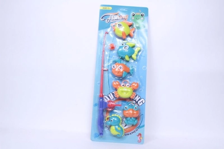 Gioco da pesca per bambini con canna e pesciolini QF339A