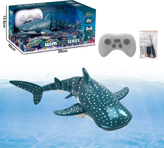 Squalo balena R/C con fontana d’acqua