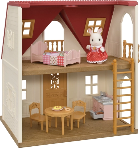 Sylvanian Families casa base con tetto rosso