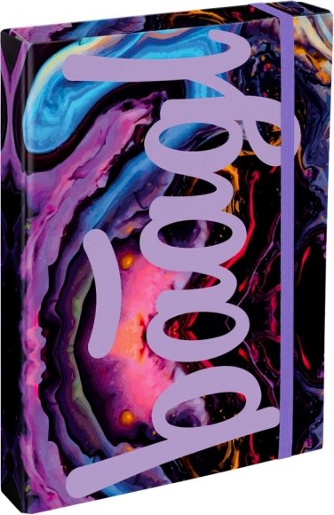 Cartelline per quaderni scolastici A4 Jumbo Marble BAAGL