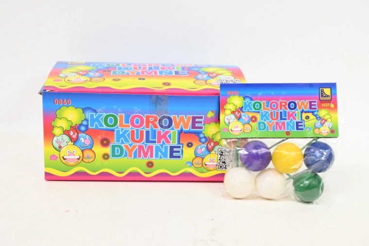 Palline fumogene a scoppio (12 pz)