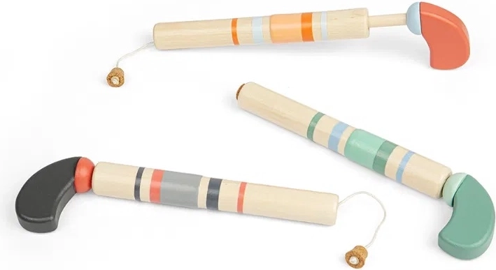 Pistola di legno a tappo per bambini