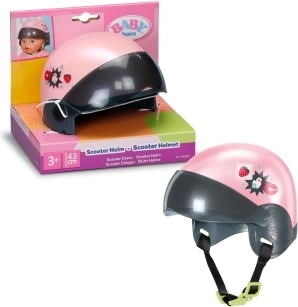 Casco da scooter BABY born per bambole