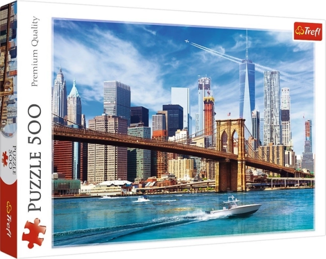 Puzzle 500 pezzi Veduta su New York Trefl