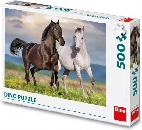 Puzzle cavalli al galoppo 500 pezzi